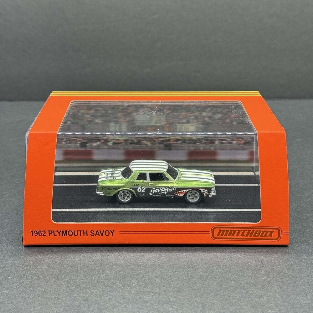 Mattel Creations Matchbox 1962 Plymouth Savoy Red Line Club RLC HLJ81